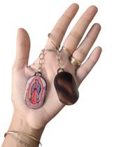 Kit 24 Chaveiros Nossa Senhora De Guadalupe Chapa Simples