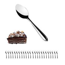 KIT 24 Colheres De Sobremesa de Aço Inox 13CM