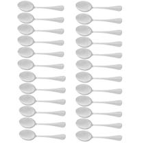 Kit 24 Colheres Inox Servir Restaurante Positano 26cm Lyor Colher Arroz Sobremesas Assados