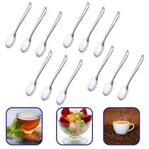 Kit 24 Colherinhas Café Chá Sobremesa Restaurante Padaria Cafeteria Inox