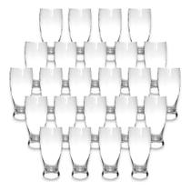 Kit 24 Copo Chopp Transparente 350ml Taça Tulipa Bar Cerveja Kit 24 Copo Chopp Transparente 350ml Taça Tulipa Bar Cerveja