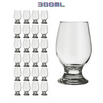 Kit 24 Copos 300ml Vidro Paulista Água Transparente Suco