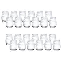 Kit 24 Copos de Vidro Ravena 480ml Nadir Kit 24 Copos de Vidro Ravena 480ml Nadir