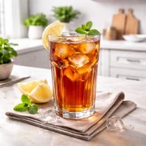 Kit 24 Copos de Vidro Transparente Hotel Restaurante Drik 400ml