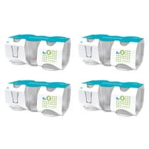 Kit 24 Copos Nadir Amazon em Vidro Transparente 190ml