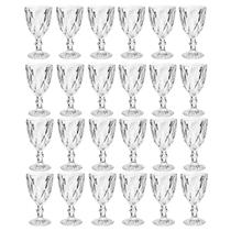 Kit 24 Copos Transp Taça Diamante 300ml