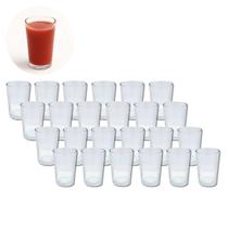 Kit 24 Copos Vidro Arizona 200ml Transparente Drinks Agua Suco