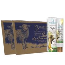 Kit 24 Creme Sebo Carneiro Óleo De Argan 150G - Bio Instinto Kit 24 Creme Sebo Carneiro Óleo De Argan 150G - Bio Instinto