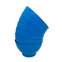 Kit 24 Cumbuca Bowl Tigela 700 Ml Plástico P/ Festa Atacado Azul