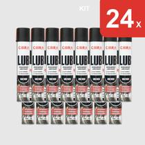 Kit 24 Desengripante Cibra Óleo Lubrificante Multiuso Spray