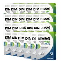 Kit 24 Dimag Trio Magnésio 800mg 60 Comprimidos Maxinutri