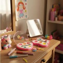 Kit 24 e 12 Peças De Maquiagem Batom Infantil Teen Lembrancinhas Festas Aniversários