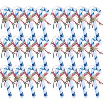 Kit 24 Enfeites Para Arvore De Natal Bengalas 12Cm Lindas Kit 24 Enfeites Para Arvore De Natal Bengalas 12Cm Lindas