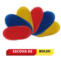 Kit 24 Escovas Pente Oval Pata - Ki-pé