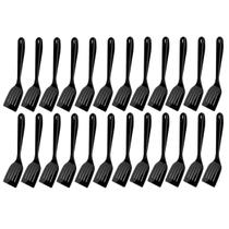 Kit 24 Espátulas Culinárias Retas Nylon Pretas Restaurante Lanchonete Kitch Crippa Kit 24 Espátulas Culinárias Retas Nylon Pretas Restaurante Lanchonete Kitch Crippa