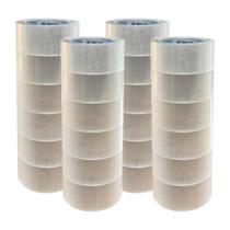 Kit 24 Fita Adesiva Transparente Embalagem 45mm x 100m
