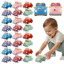 Kit 24 Fuscas Coloridos Com Movimento A Fricção Carrinhos De Brinquedo Atacado