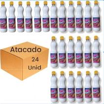 Kit 24 Fuzetto Lustra Móveis Floral 500ml Proteção e Perfume