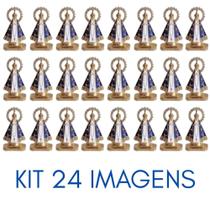 Kit 24 Imagem Nossa Senhora Aparecida Dourado Fundo Branco Kit 24 Imagem Nossa Senhora Aparecida Dourado Fundo Branco