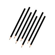 Kit 24 lápis de escrever funcional escolar