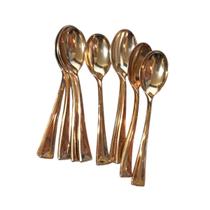 Kit 24 Mini Colherzinha Rose Gold Premium Colherzinha Festa