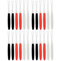 Kit 24 Mini Garfos para Petiscos Ipanema Tramontina Aço Inox Tábua de Frios Aperitivos Porções Kit 24 Mini Garfos para Petiscos Ipanema Tramontina Aço Inox Tábua de Frios Aperitivos Porções