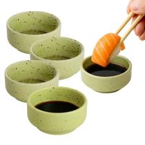 Kit 24 Molheira Porta Shoyu Nozoki 60ml Verde Mesclado Sapporo Kit 24 Molheira Porta Shoyu Nozoki 60ml Verde Mesclado Sapporo