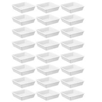 Kit 24 Molheiras Para Shoyu Brancos 50ml Sushi Potes Porta Molhos Japonês Coza Uno Kit 24 Molheiras Para Shoyu Brancos 50ml Sushi Potes Porta Molhos Japonês Coza Uno