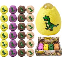 Kit 24 Ovos De Dinossauro Brinquedo Fidget Toy Para Apertar E Relaxar Kit 24 Ovos De Dinossauro Brinquedo Fidget Toy Para Apertar E Relaxar