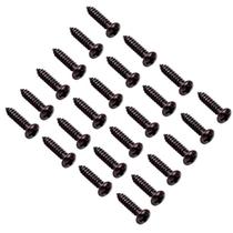 KIT 24 Parafuso Preto Para Escudo Guitarra Baixo 3mm X 14mm KIT 24 Parafuso Preto Para Escudo Guitarra Baixo 3mm X 14mm