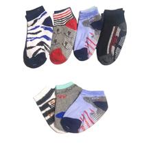 Kit 24 Pares Meia Infantil Antiderrapante Menino 2 a 4 anos Kit 24 Pares Meia Infantil Antiderrapante Menino 2 a 4 anos