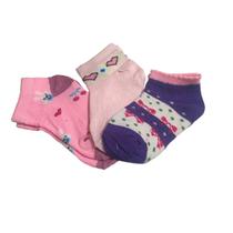 Kit 24 Pares Meias de 2-4 anos Infantil coloridas Feminina Kit 24 Pares Meias de 2-4 anos Infantil coloridas Feminina