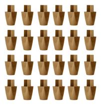 Kit 24 PÃs De Móveis Guarda Roupa Armario Comoda 7cm Marrom Kit 24 PÃs De Móveis Guarda Roupa Armario Comoda 7cm Marrom