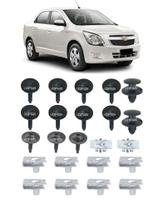 Kit 24 Pcs Grampo Parachoque Diant. Cobalt 2012 a 2016