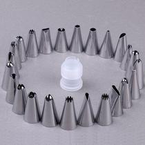 Kit 24 Peças Bico Para Confeitar Em Inox