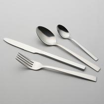 Kit 24 peças faqueiro home&co tampa inox prata