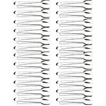 Kit 24 Pegadores Pinças 18cm Aço Inox Servir Frios Especiarias Carnes Multiuso Brinox Kit 24 Pegadores Pinças 18cm Aço Inox Servir Frios Especiarias Carnes Multiuso Brinox