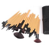 Kit 24 Pincel de Maquiagem Para Sobra Blush Contorno Pó Somb