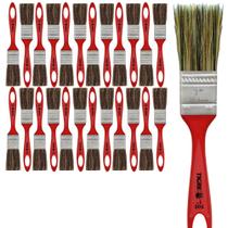 Kit 24 Pincel Trinchas Para Pintura Tigre Media 500 1 Polegada Cerda Gris Parede Látex Acrílico Kit 24 Pincel Trinchas Para Pintura Tigre Media 500 1 Polegada Cerda Gris Parede Látex Acrílico