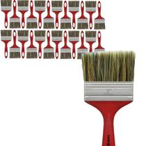 Kit 24 Pincel Trinchas Para Pintura Tigre Media 500 3 Polegadas Cerda Gris Parede Látex Acrílico Kit 24 Pincel Trinchas Para Pintura Tigre Media 500 3 Polegadas Cerda Gris Parede Látex Acrílico