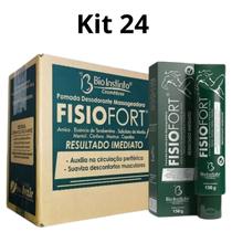 Kit 24 Pomada Fisiofort Verde 150G - Bio Instinto Kit 24 Pomada Fisiofort Verde 150G - Bio Instinto