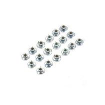 Kit 24 Porcas Cegas Blind Nut 4-40 Zincadas para Aeromodelo RC Du-Bro 606 Kit 24 Porcas Cegas Blind Nut 4-40 Zincadas para Aeromodelo RC Du-Bro 606