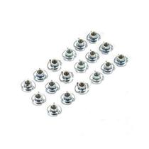 Kit 24 Porcas Cegas Blind Nut 6-32 Zincadas para Aeromodelo RC Du-Bro 607 Kit 24 Porcas Cegas Blind Nut 6-32 Zincadas para Aeromodelo RC Du-Bro 607