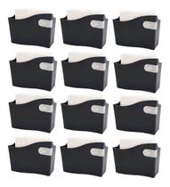 Kit 24 Porta Guardanapo Médio 14cm Suporte Mesa Sachês Jogo