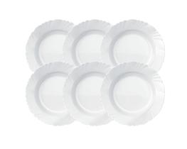 Kit 24 Prato Para Restaurante Nadir Duralex Fundo Kit 24 Prato Para Restaurante Nadir Duralex Fundo