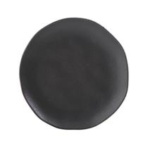 Kit 24 Pratos Cerâmica Stoneware 19cm Sushi Sashimi Preto Fosco Servir Restaurantes Kit 24 Pratos Cerâmica Stoneware 19cm Sushi Sashimi Preto Fosco Servir Restaurantes