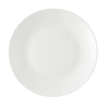 Kit 24 Pratos Rasos 18cm Brancos Plásticos Coza Duro para Re