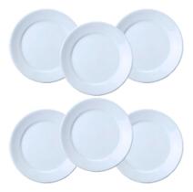 Kit 24 Pratos Rasos Restaurante Porcelanas Germer Bar / Hotel Resistente Kit 24 Pratos Rasos Restaurante Porcelanas Germer Bar / Hotel Resistente