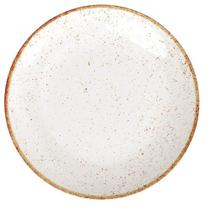 Kit 24 Pratos Rasos Tramontina Rústico Marrom Porcelana 28cm Eventos Restaurante Kit 24 Pratos Rasos Tramontina Rústico Marrom Porcelana 28cm Eventos Restaurante