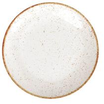 Kit 24 Pratos Rasos Tramontina Rústico Marrom Porcelana 28cm Eventos Restaurante Kit 24 Pratos Rasos Tramontina Rústico Marrom Porcelana 28cm Eventos Restaurante